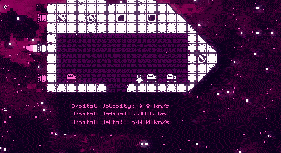 The player repairs stations and flies around the ship.